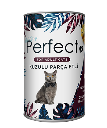 Perfect 400 Gr Kuzu Etli Kedi Yaş Mama