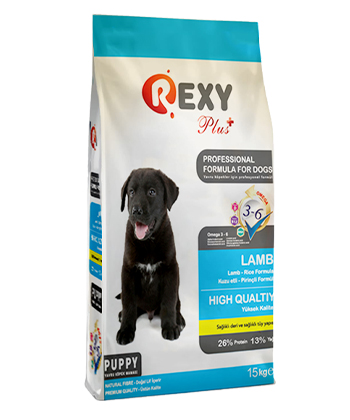 Rexy Köpek Maması 15kg Kuzulu Yavru 